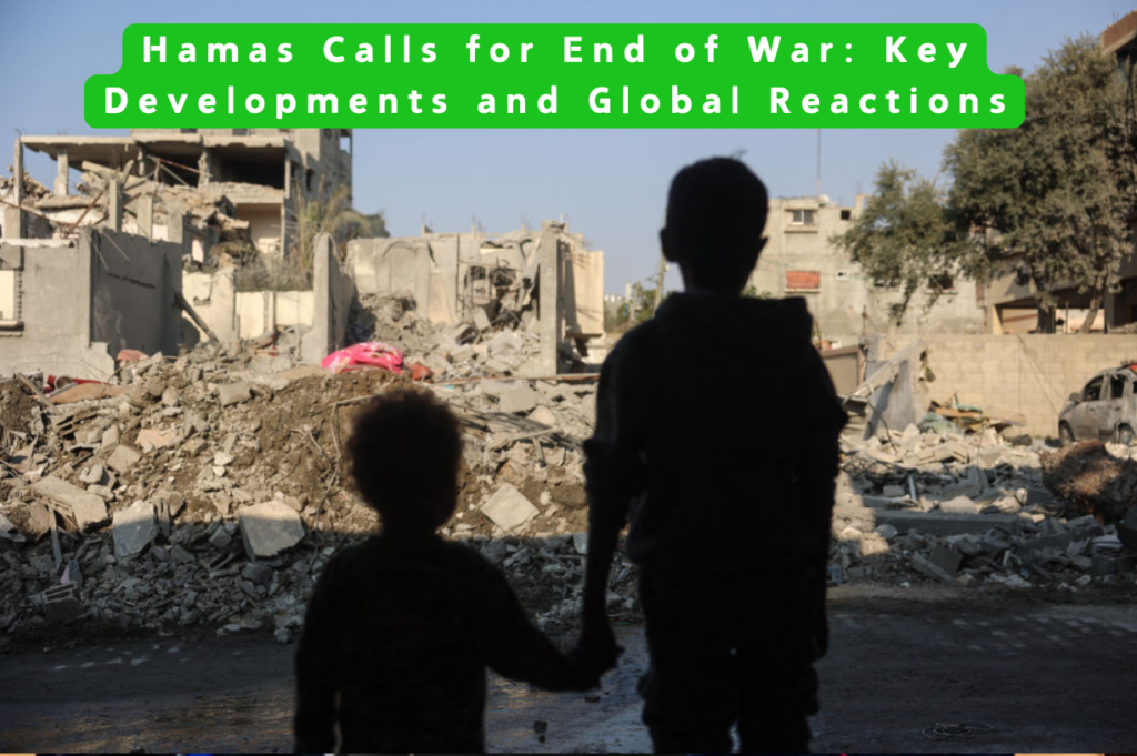 Hamas Calls for End of War